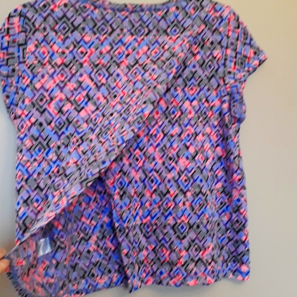 Exertek petite size L Athletic Shirt Purple Pink - Picture 4 of 4